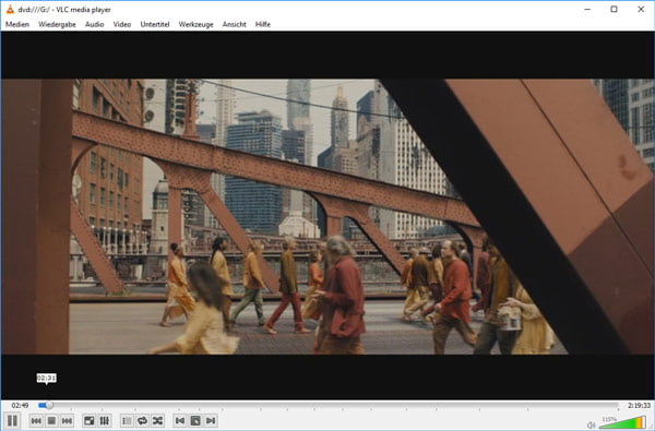 VLC DVD abspielen