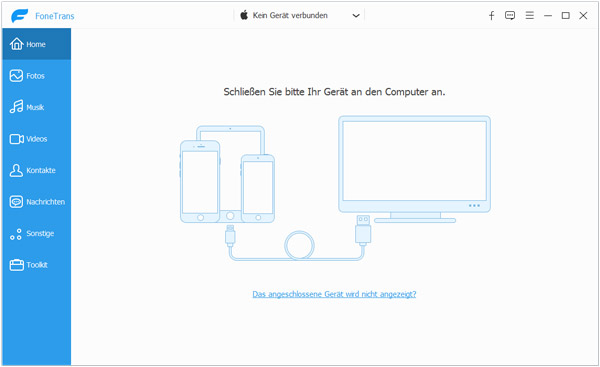 iOS Transfer ausführen