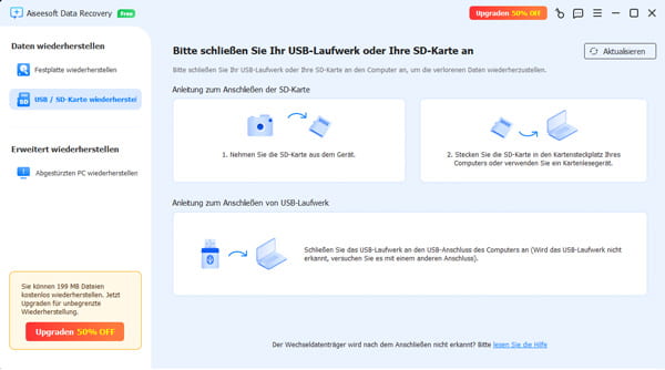 Funktion wählen