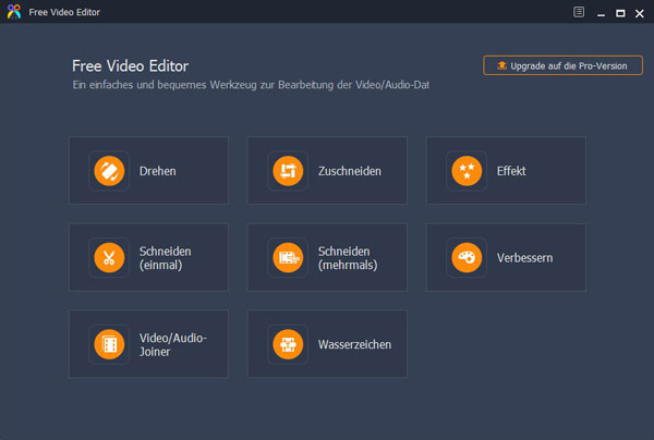 Free Video Editor starten