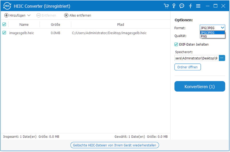 Vielen Dank für die Installation von Aiseesoft HEIC Converter