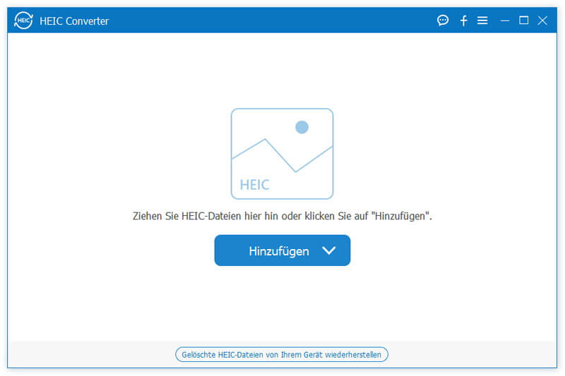 Iniciar o HEIC Converter