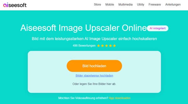 Aiseesoft Image Upscaler