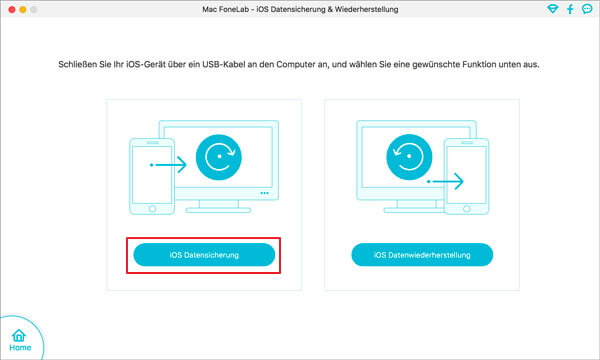 Modus auswählen