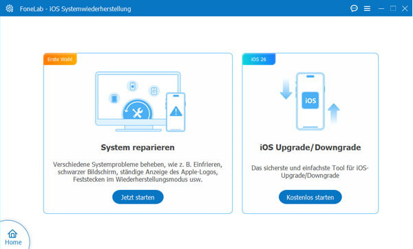 Funktion auswählen