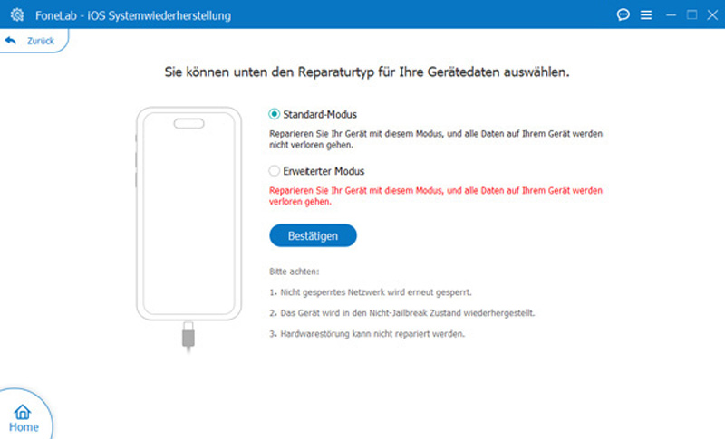 iOS-System reparieren