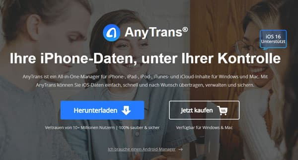 AnyTrans Website