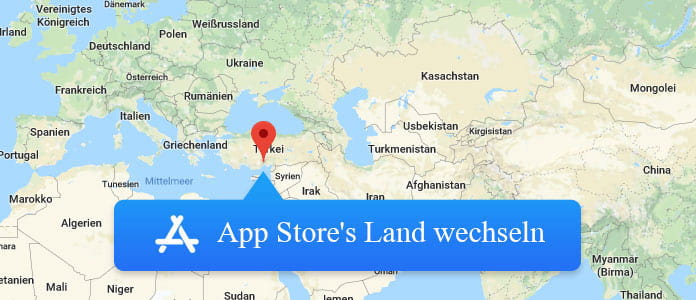 Im App Store das Land wechseln