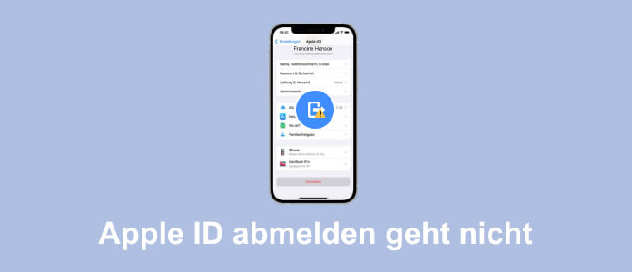 Apple-ID abmelden geht nicht