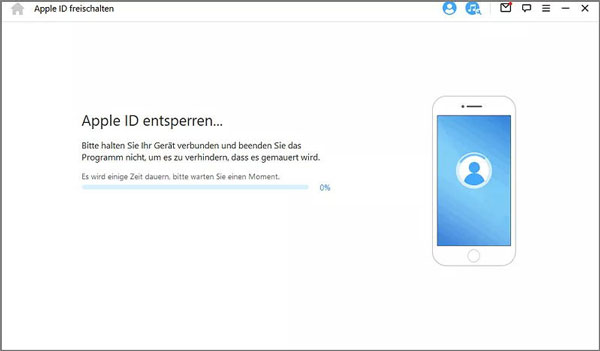 Apple ID automatisch entsperren