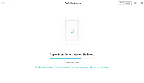 Apple ID entfernen