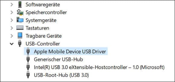 Apple Mobile Device USB-Treiber