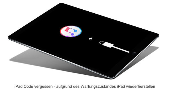 Aufgrund des Wartungszustandes iPad wiederherstellen