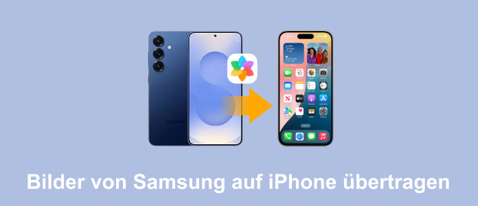Bilder von Samsung auf iPhone übertragen