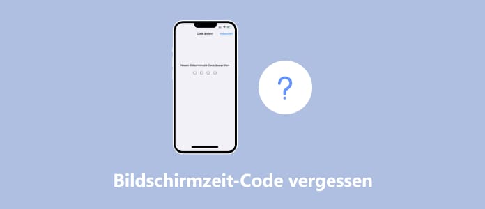 Bildschirmzeit Code vergessen