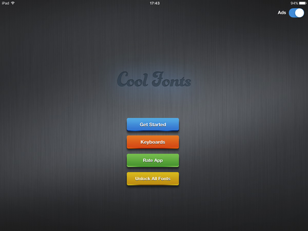 Cool Fonts App