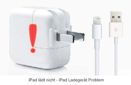 Defektes iPad lässt iPad nicht laden