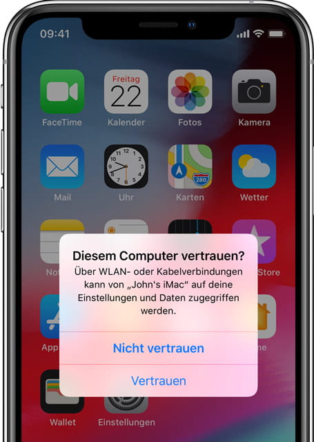 Diesem Computer vertrauen