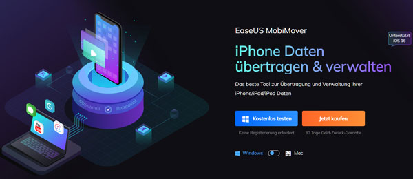 EaseUS MobiMover Website