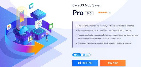 EaseUS MobiSaver Website