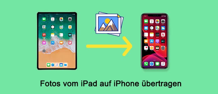 Fotos vom iPad auf iPhone übertragen