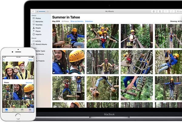 Fotos vom iPhone auf Mac ohne Kabel laden