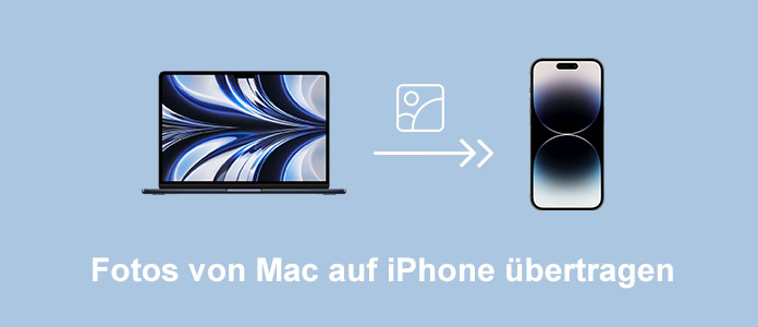Fotos von Mac auf iPhone übertragen