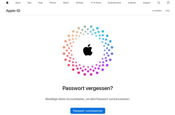 iforgot.apple.com besuchen