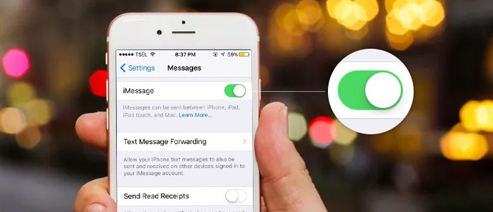 iMessage aktivieren oder deaktivieren