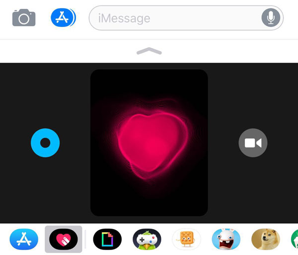 Digital Touch in iMessage verwenden