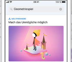 Apple Store unter iOS 11