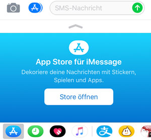 iOS 11 ausdruckstarke Nachrichten senden