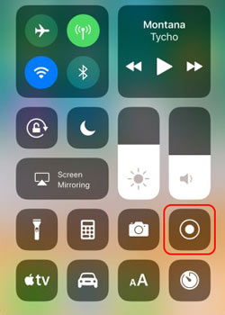 Bildschirmaufnahme unter iOS 11