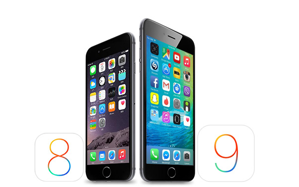iOS 9 vs. iOS 8