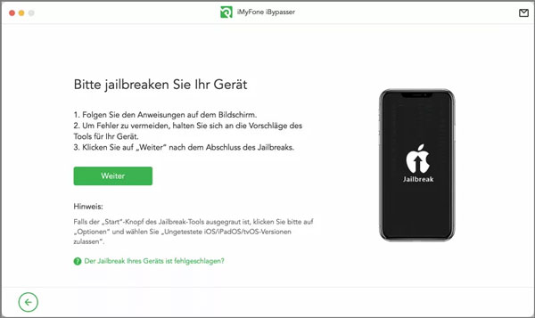 iOS-Gerät jailbreaken