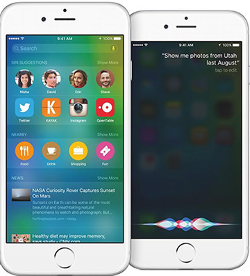 Siri in iOS 9