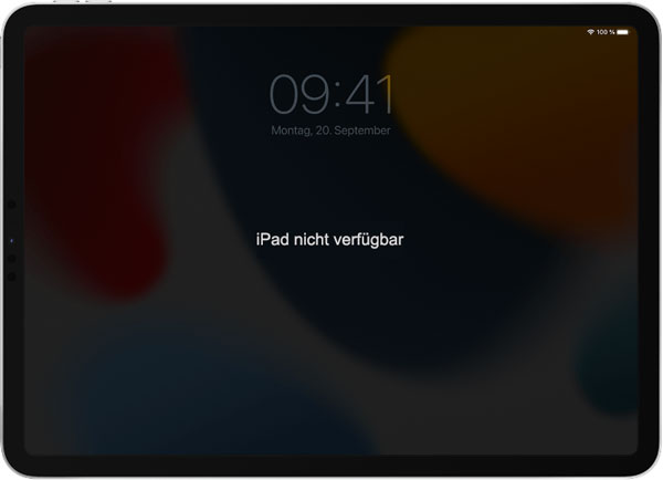 iPad nicht verfügbar