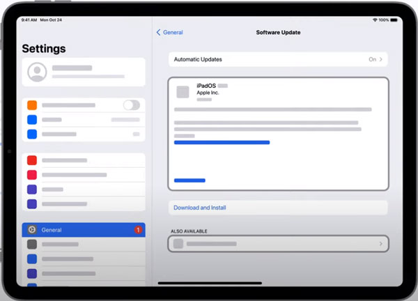 iPad-Update überprüfen