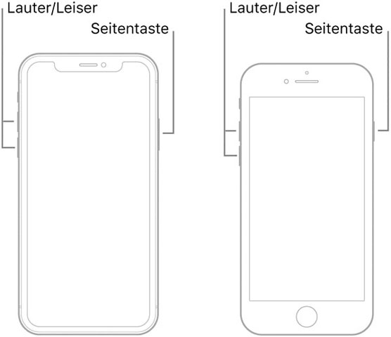 iPhone 15 Neustart erzwingen