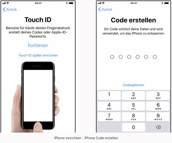 iPhone Code erstellen