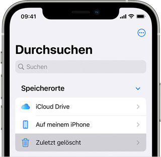 Zuletzt gelöschte iPhone-Daten wiederherstellen