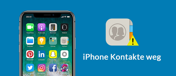 iPhone Kontakte weg