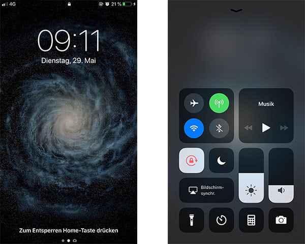 Iphone Sperrbildschirm App