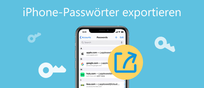 iPhone-Passwörter exportieren