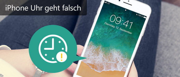 iPhone Uhr geht falsch