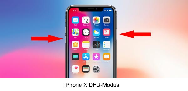 iPhone X DFU-Modus