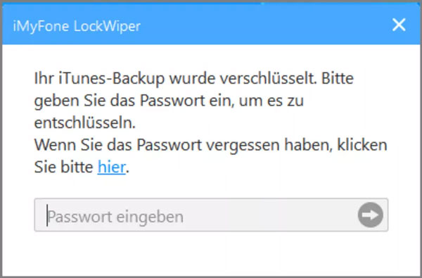 iTunes-Backup entschlüsseln