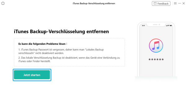 iTunes-Backups entschlüsseln