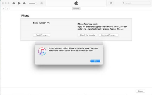 iTunes-Reparaturmethode verwenden