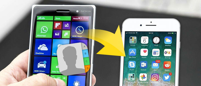 Kontakte von Windows Phone auf iPhone übertragen